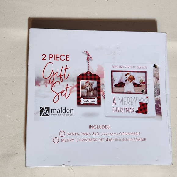 Pet Ornament Frame Set NIB - Picture 4 of 5